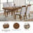Leangela Solid Wood Base Dining Table