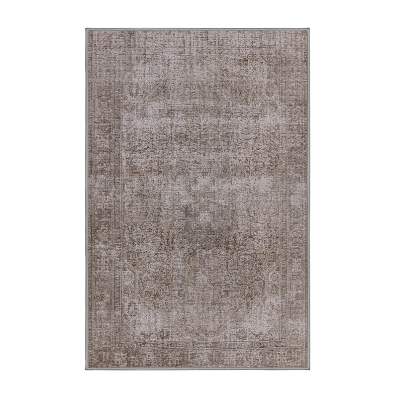 Tapis oriental gris Sana, Rectangle de 5 pi x 8 pi
