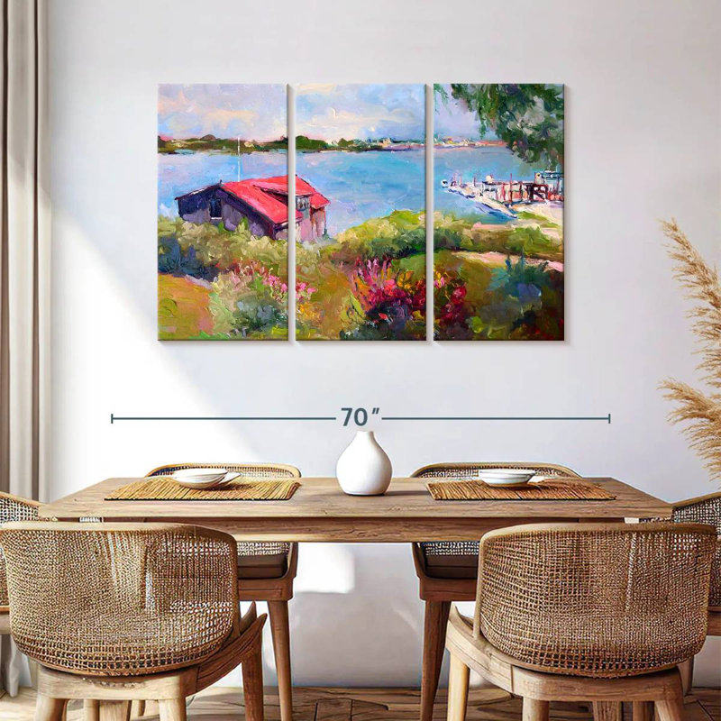 Lilie Reservoir, 36" H x 57" W