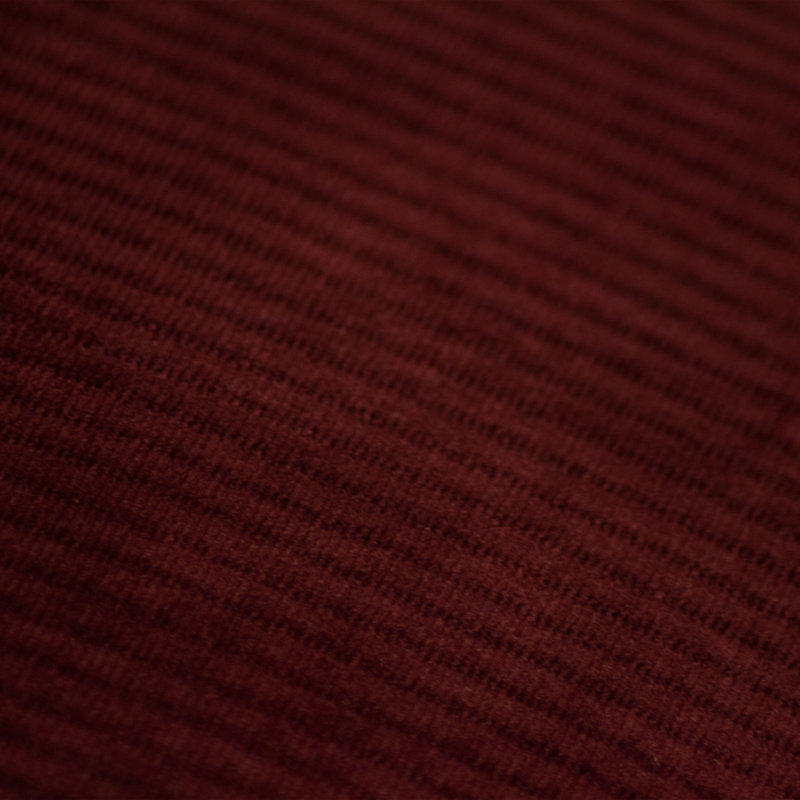 Square Throw Cushion, Oxblood
