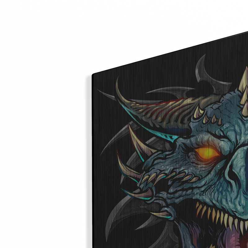 «Dragon Head» par Flyland Designs, H 24 po x l 24 po