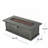 56" Rectangular MgO Concrete Propane Fire Pit