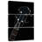 Abarca Head Of Black Guitar-108662653