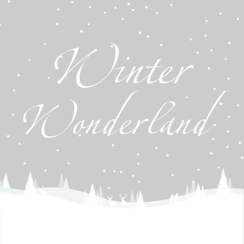 Winter Wonderland - Wrapped Canvas Art Prints, 30cm H x 30cm W x 3.8cm D