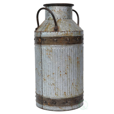 Schlafly Metal Pot Planter
