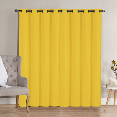 Neil Solid Blackout Curtain Panel