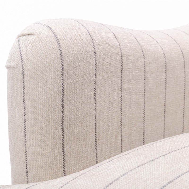 Striped Arm Chair