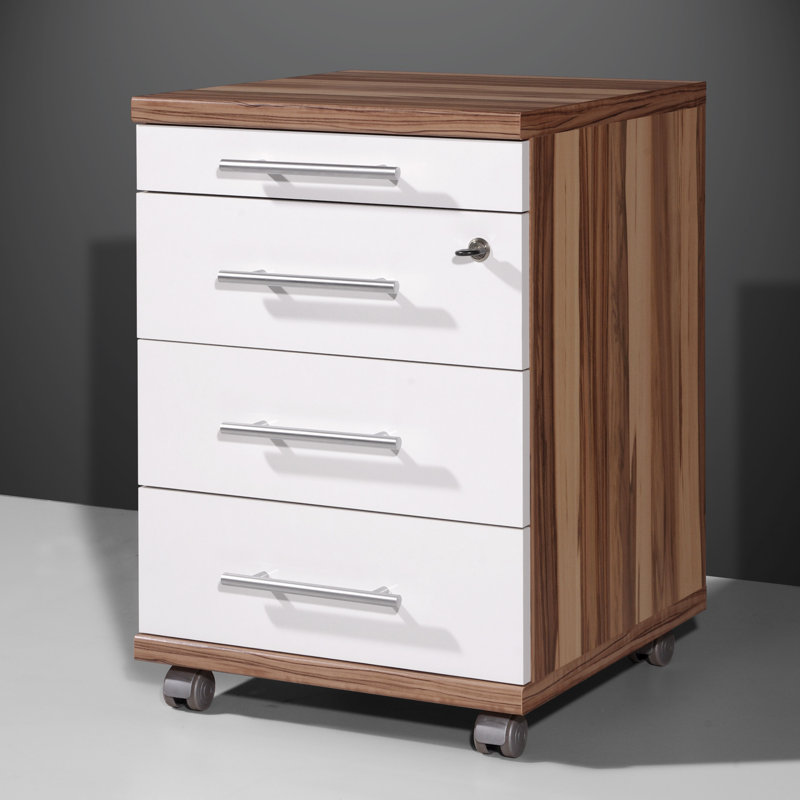 Breame 42cm Wide 4 -Drawer File Cabinet