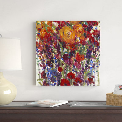 Mixed Bouquet III - Wrapped Canvas Print