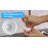 2 Qty Syntic 64oz Reusable Glass Milk Bottles With Handle, Lid and Pour Spout
