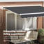 Latitude Run Retractable Patio Awning-91562284-91562277