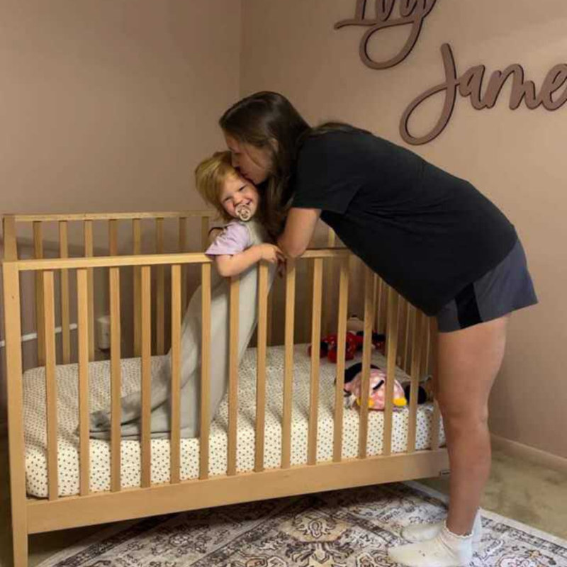 Lala 3 -in-1 Convertible Crib, Natural
