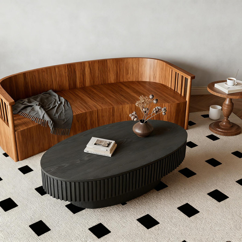 Table basse, Noir