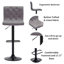 Tabouret réglable Amaurys Huntleys