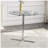 Round Glass Top Metal Base Dining Table-1320703664