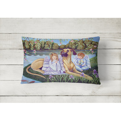 Outdoor Reversible Throw Pillow