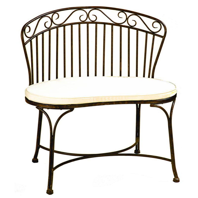 banc de jardin impérial Coldiron