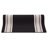 Solid Border Black Low Pile Slip Resistant Rugs-297599986