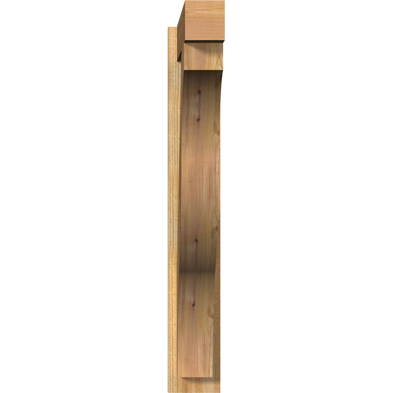 Jeu de blocs Funston, Cèdre rouge de l'Ouest de 6 po (sciage brut), P 36 po x H 42 po