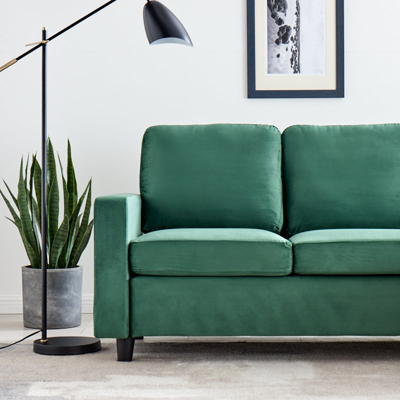 Bilski 3 Seater Velvet Sofa & Chaise