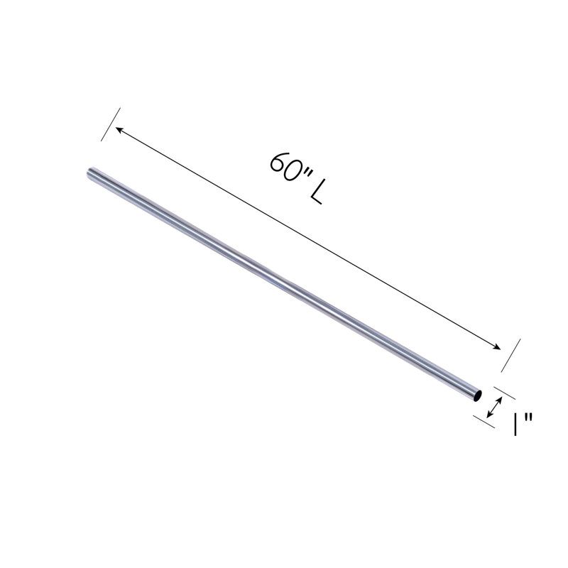 Truro 60'' Straight Shower Curtain Rod