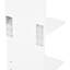 5 Tier Corner Shelf Floating Wall Display Shelf
