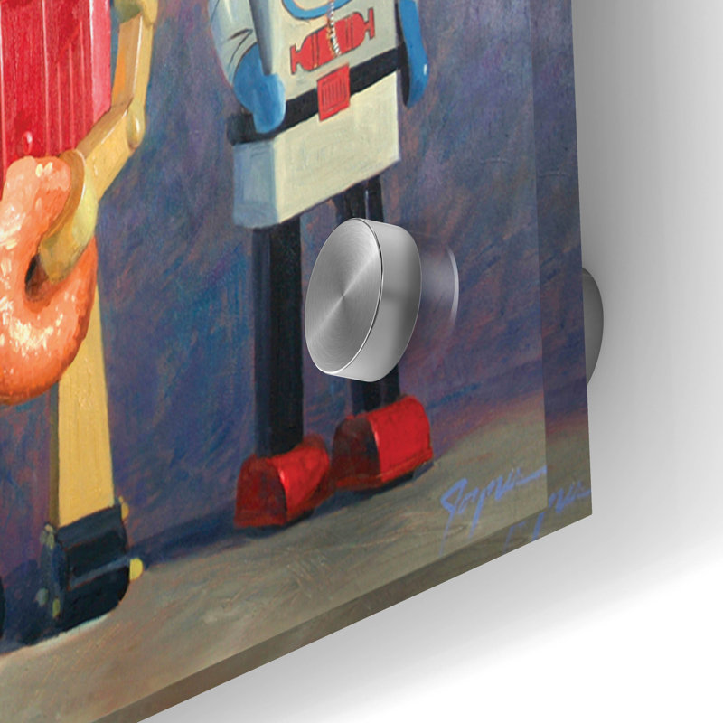 «Epic Art» Usual Sus »par Eric Joyner, ensemble d'art mural en verre acrylique, 3 pièces, H 36 po x l 108 po