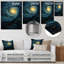 «Blue Fury Waves Spiral I» sur-99555411