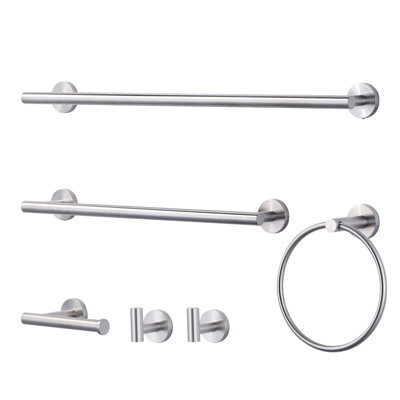 6 - Piece Bathroom Hardware Set