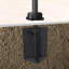 Parasol en porte-à-faux rond en bois avec base en terre Shanequia 13 pi-2129717094-2094547828