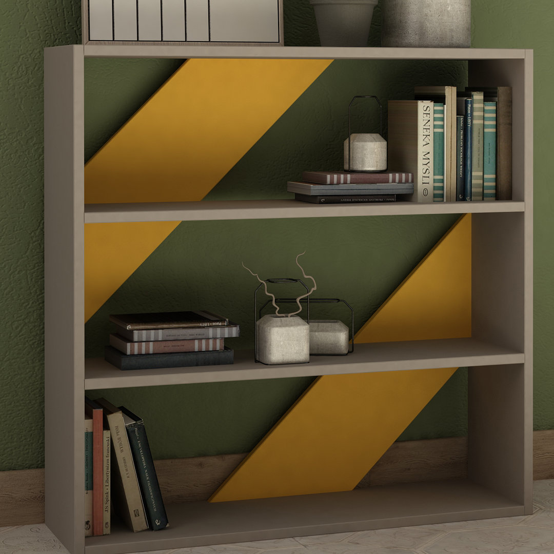 Sinkler 33.66" H x 33.46" W Bookcase Ebern Designs 