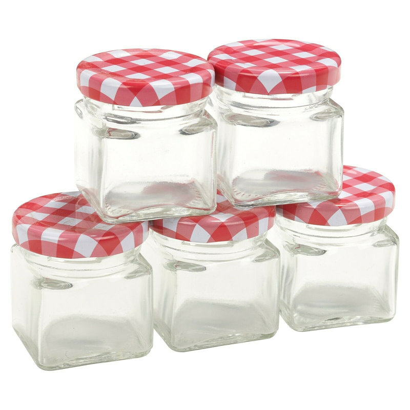 Glass Jar - Set of 5