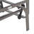 Patio Glider - Ergonomic Design, Water- Sling, Smooth Rocker, Gray Backyard Wear-, Breathable,
