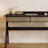 Natural Ash Wood Rattan Home Writing Desk-1981071793