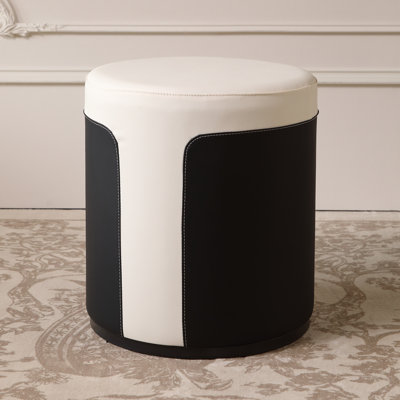 Keishawna Solid Wood Accent Stool