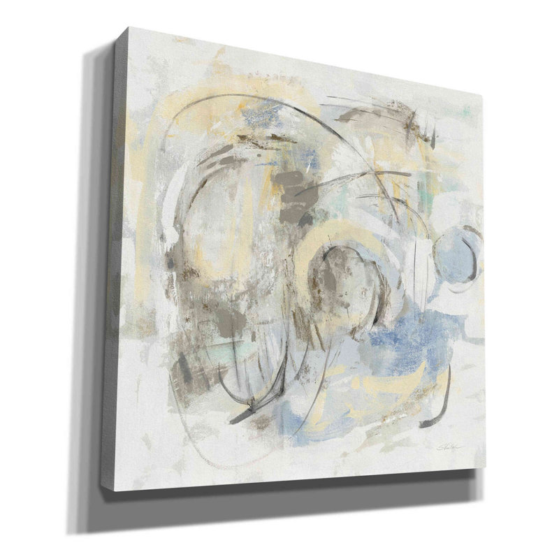 Signature, par Silvia Vassileva, art mural sur toile, H 26 po x l 26 po x P 1,5 po