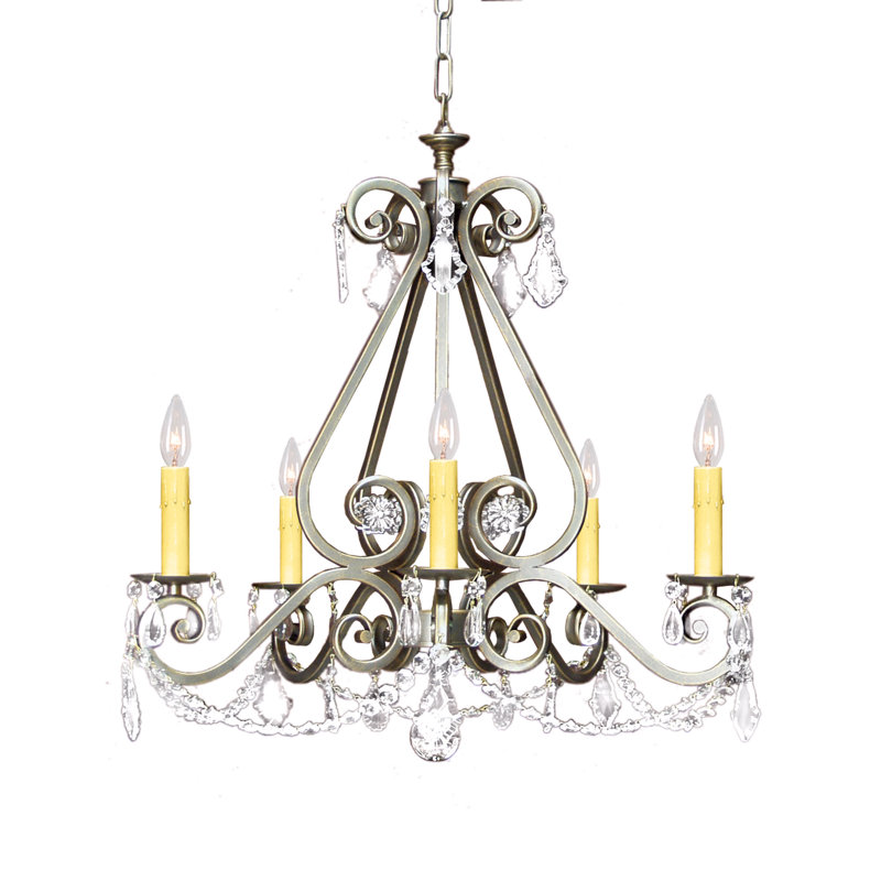 Lustre 5 lumières Adrianna Tumay