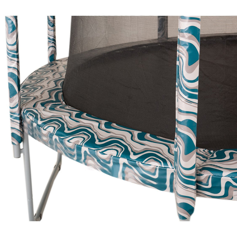 Coussin de bordure pour trampoline, Marbre de Maui, H 5,8 pi x l 15 pi x P 15 pi