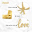 Décoration murale décorative en métal Love Love-124837814-124837812