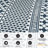 Ramveer Geometric Ivory/Blue Reversible Indoor/Outdoor Area Rug-193850949