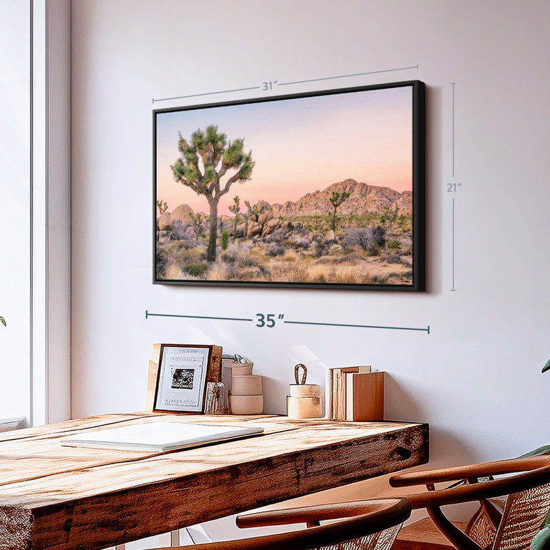 " Joshua Tree Patch Canvas Print ", 21" H x 31" W
