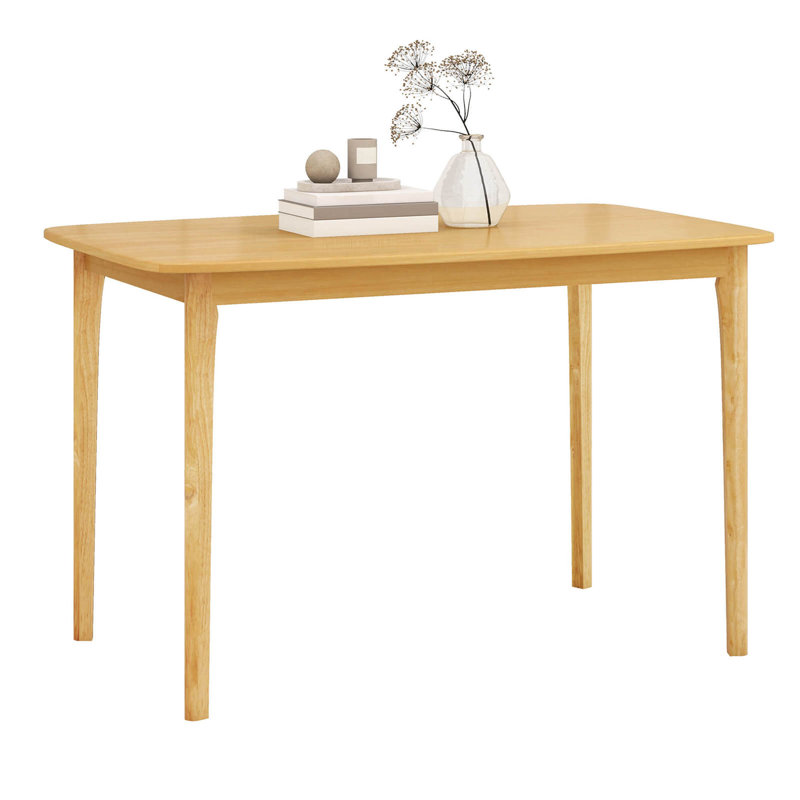 Arny Solid Wood Base Dining Table