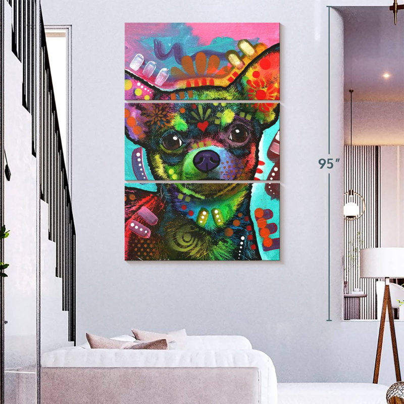 Chi, 74" H x 48" W