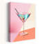 Disco Martini Cocktail by Andreas Magnusson - Wrapped Canvas Print-1409297309