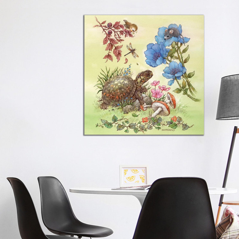 Backyard Critters by Giordano Studios - Wrapped Canvas Gallery-Wrapped Canvas Giclée, 93.98 cm H x 93.98 cm W x 1.91 cm D