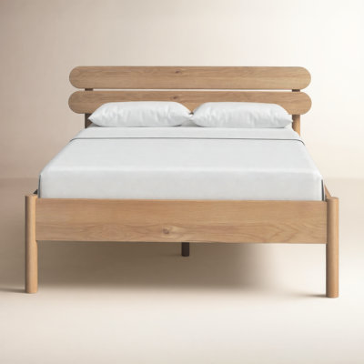 Mads Oak Platform Bed