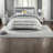 Premium Comforter Quilt Bedding Sets, Polyester Yellow, Serene Style For Home