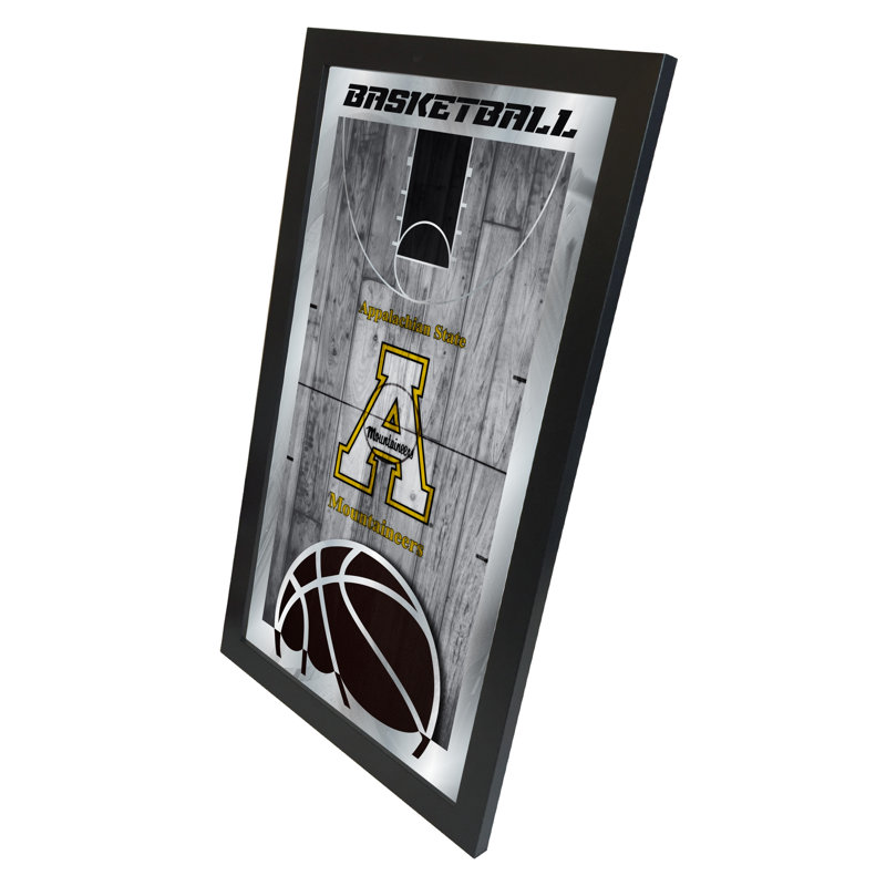 « basket mirror », impression encadrée NCAA, Appalachian State