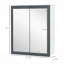 Armoire à pharmacie de salle de bain avec miroir, armoire à miroir murale de salle de bain 27 po x 30 po, armoire murale de salle de bain avec rangement, portes doubles et 2 tablettes réglables