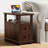 2 Drawers End Tables with Storage and Fast Charging Station for Living Room-2009100008-1989320536